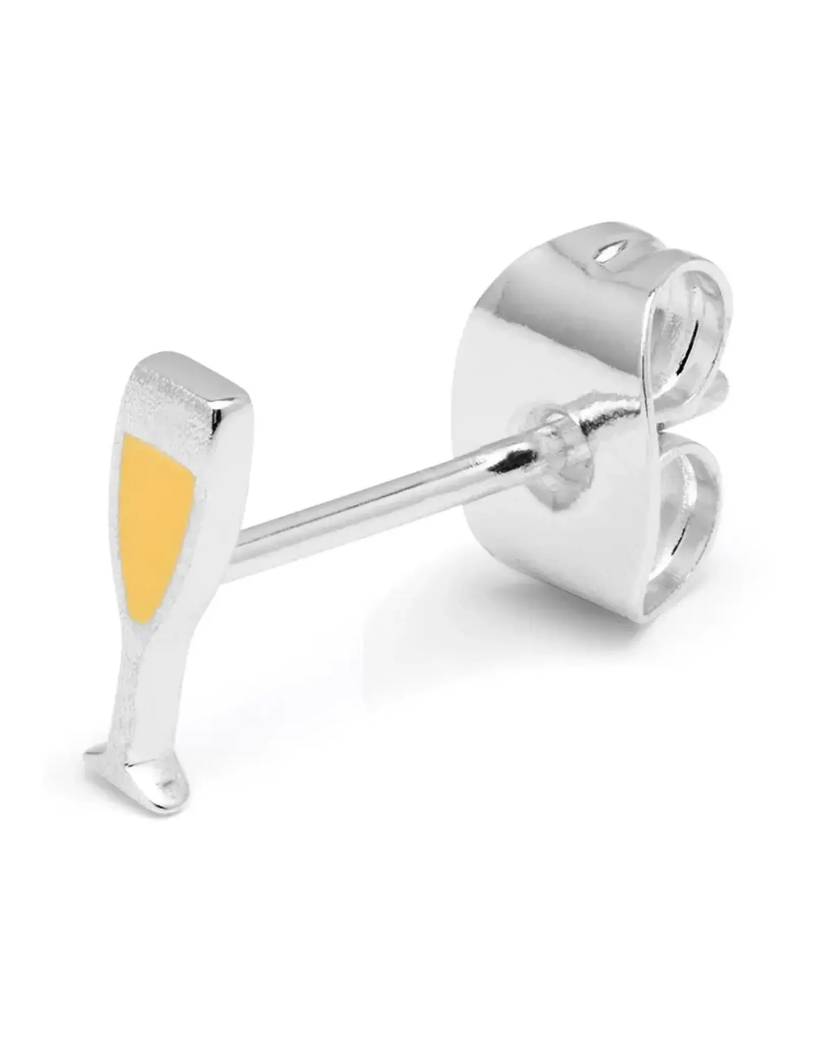 Lulu Copenhagen Oorbel Stud - Pop, Zilver - 8mm - Single