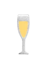 Lulu Copenhagen Oorbel Stud - Pop, Zilver - 8mm - Single