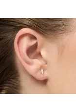 Lulu Copenhagen Oorbel Stud - Pop, Zilver - 8mm - Single