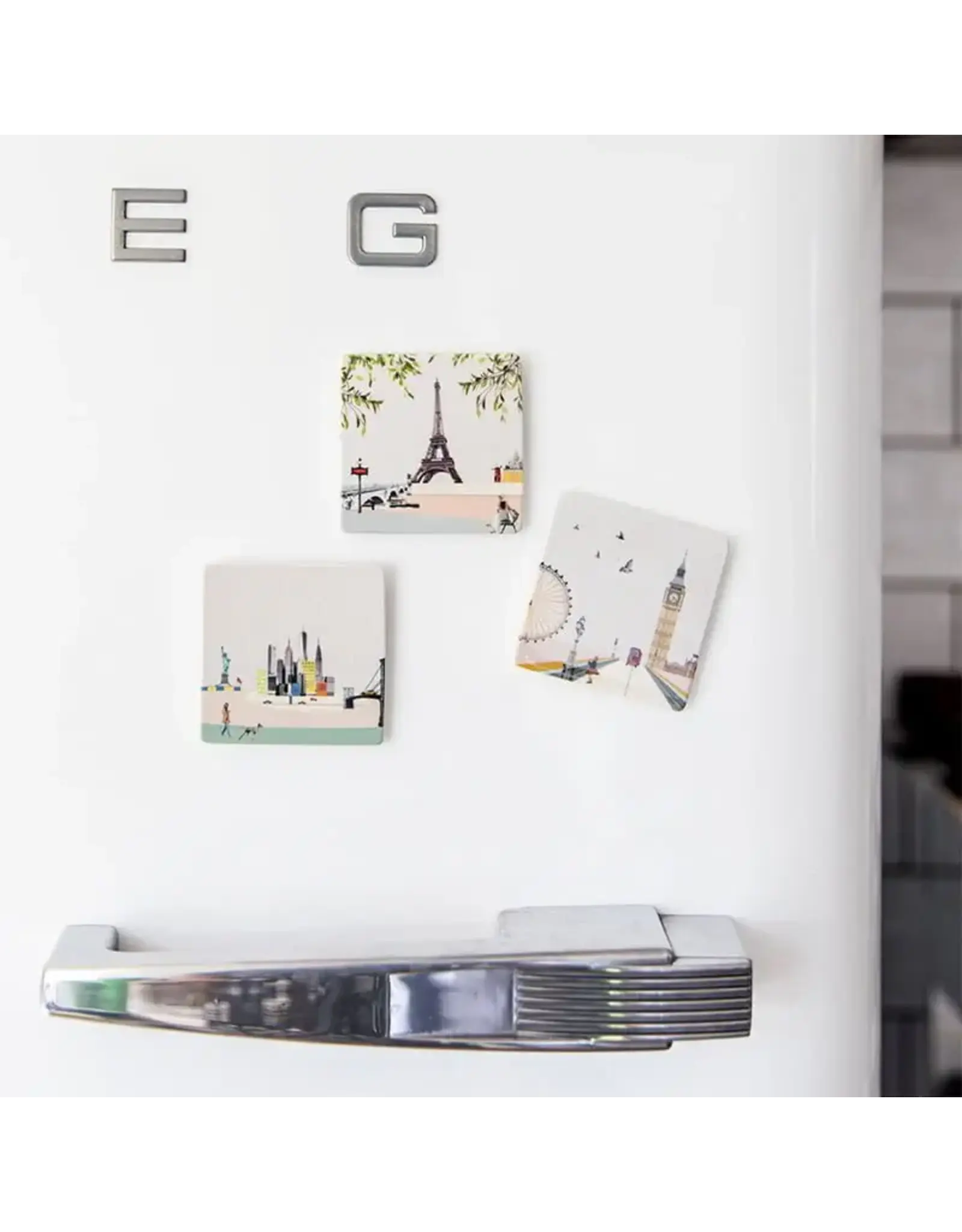 Storytiles Mini Tegel / Magneet - Paris I love you - 6 x 6 cm