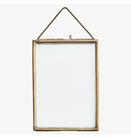 Madam Stoltz Hangende Fotokader -  Messing - 13x18cm