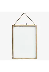 Madam Stoltz Hangende Fotokader -  Messing - 13x18cm