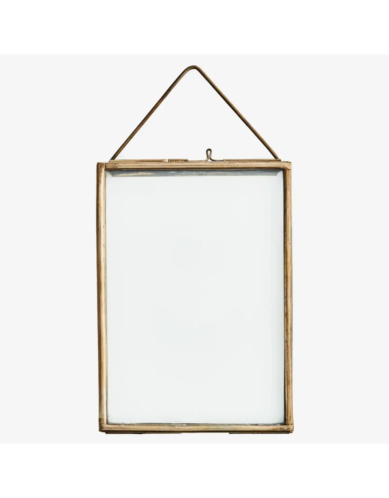 Madam Stoltz Hangende Fotokader -  Messing - 13x18cm