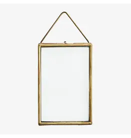 Madam Stoltz Hangende Fotokader -  Messing - 10x15cm