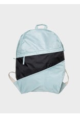 Susan Bijl Foldable Backpack L, Surf Spray&Black - 54x28x15cm