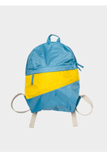 Susan Bijl Foldable Backpack M, Ocean&Sunflower - 40x25x10cm