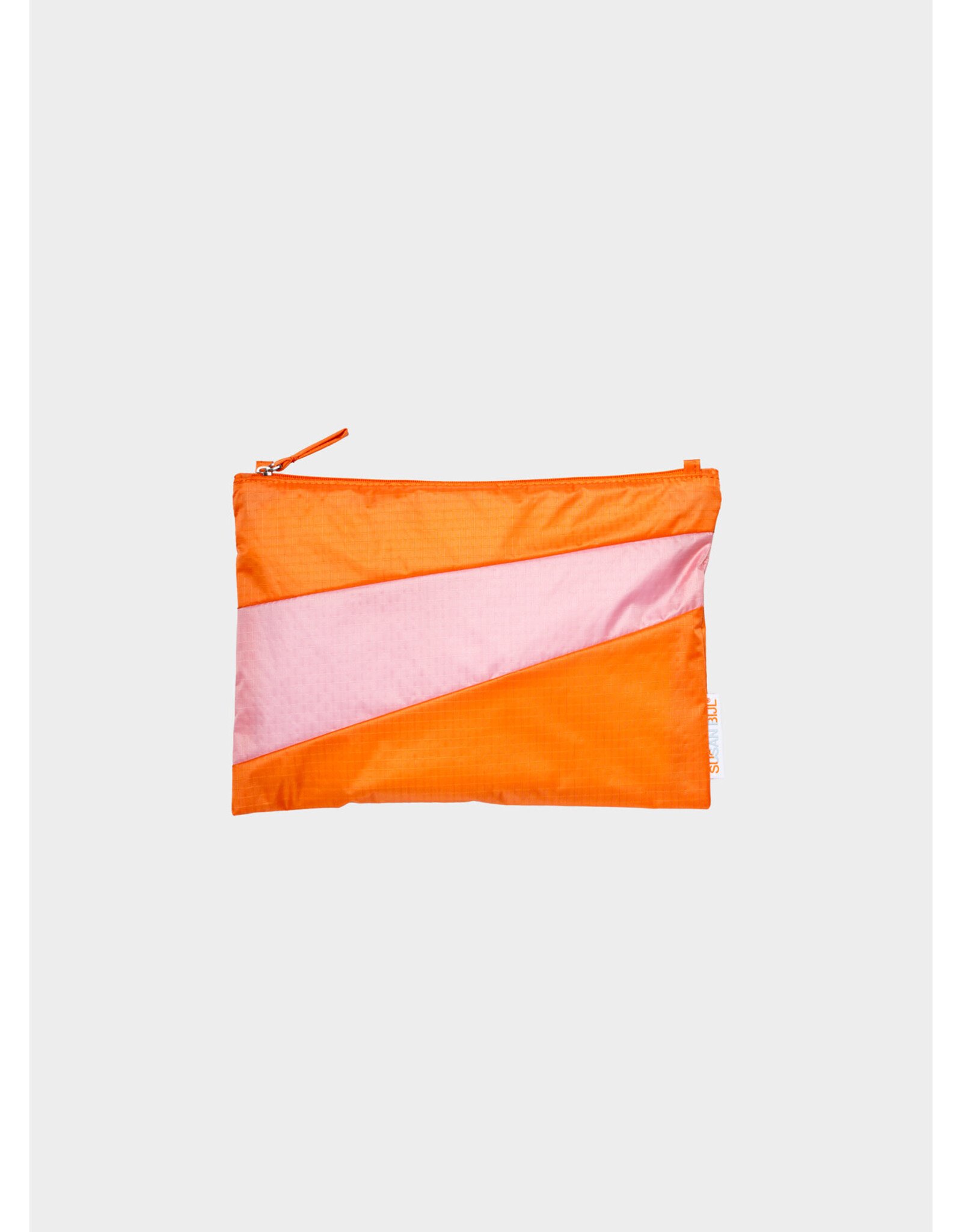 Susan Bijl Pouch M, Orange&Pink Panter - 19x29cm