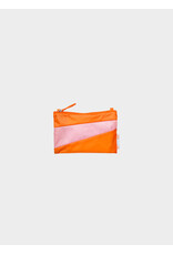 Susan Bijl Pouch S, Orange&Pink Panter - 19x13cm