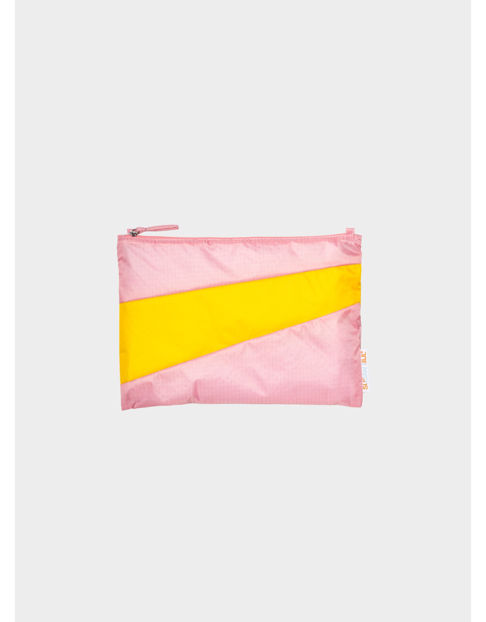 Susan Bijl Pouch M, Pink Panter&Sunflower - 19x29cm