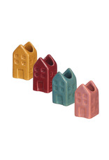 Don Estilo Bloemvaasje, Amsterdamse Huisjes  - 3x3x6cm