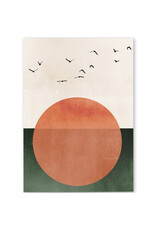 East End Wenskaart - Rising - Dubbele kaart + Envelop