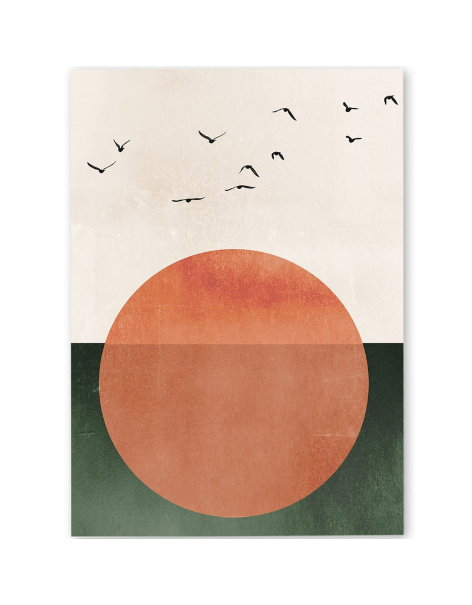 East End Wenskaart - Rising - Dubbele kaart + Envelop