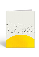 East End Wenskaart - A Thousand birds - Dubbele kaart + Envelop