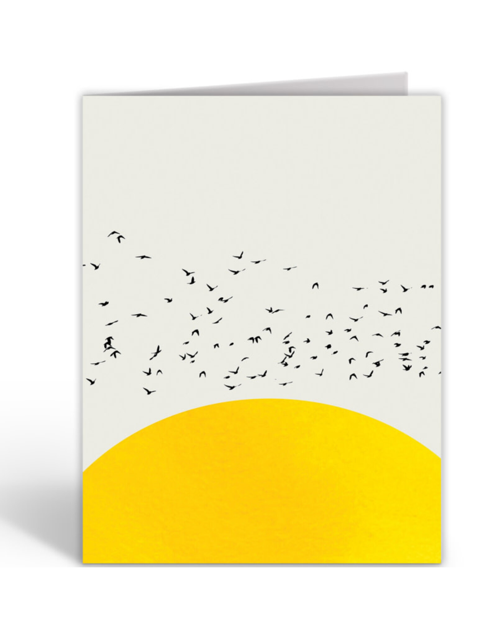 East End Wenskaart - A Thousand birds - Dubbele kaart + Envelop