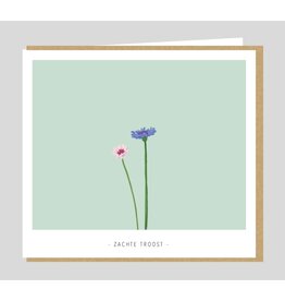 Studio Mie Wenskaart - Zachte troost - Dubbele kaart + Envelop