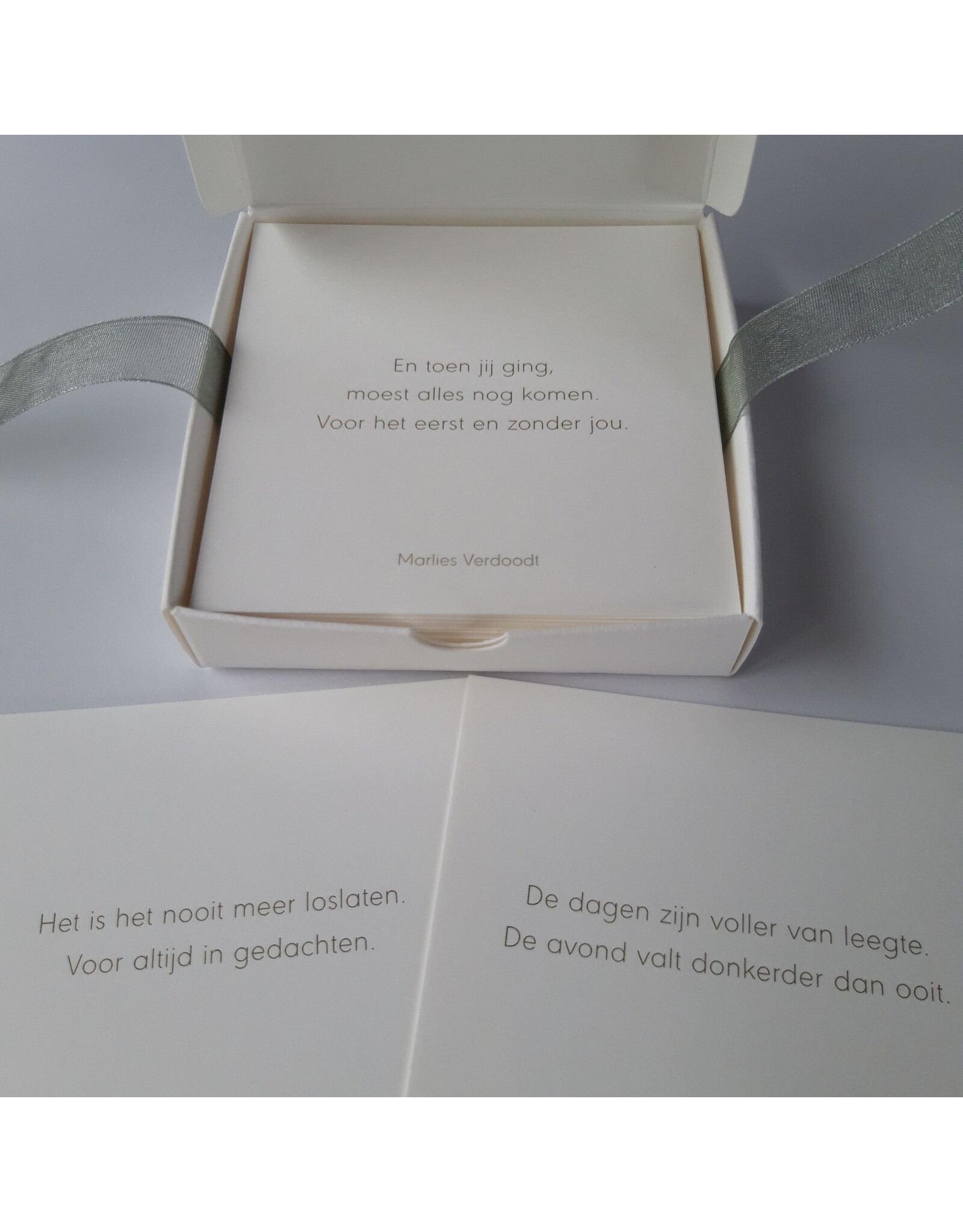 Marlies Verdoodt Troostdoosje - Een zachte bedding van troost - 40 kaartjes