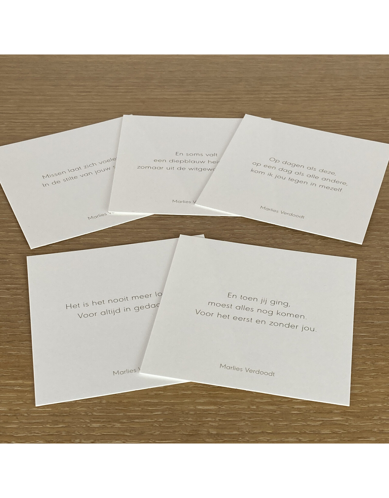 Marlies Verdoodt Troostdoosje - Een zachte bedding van troost - 40 kaartjes