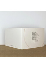 Marlies Verdoodt Wenskaart - Het is het dragen - Dubbele kaart + Envelop