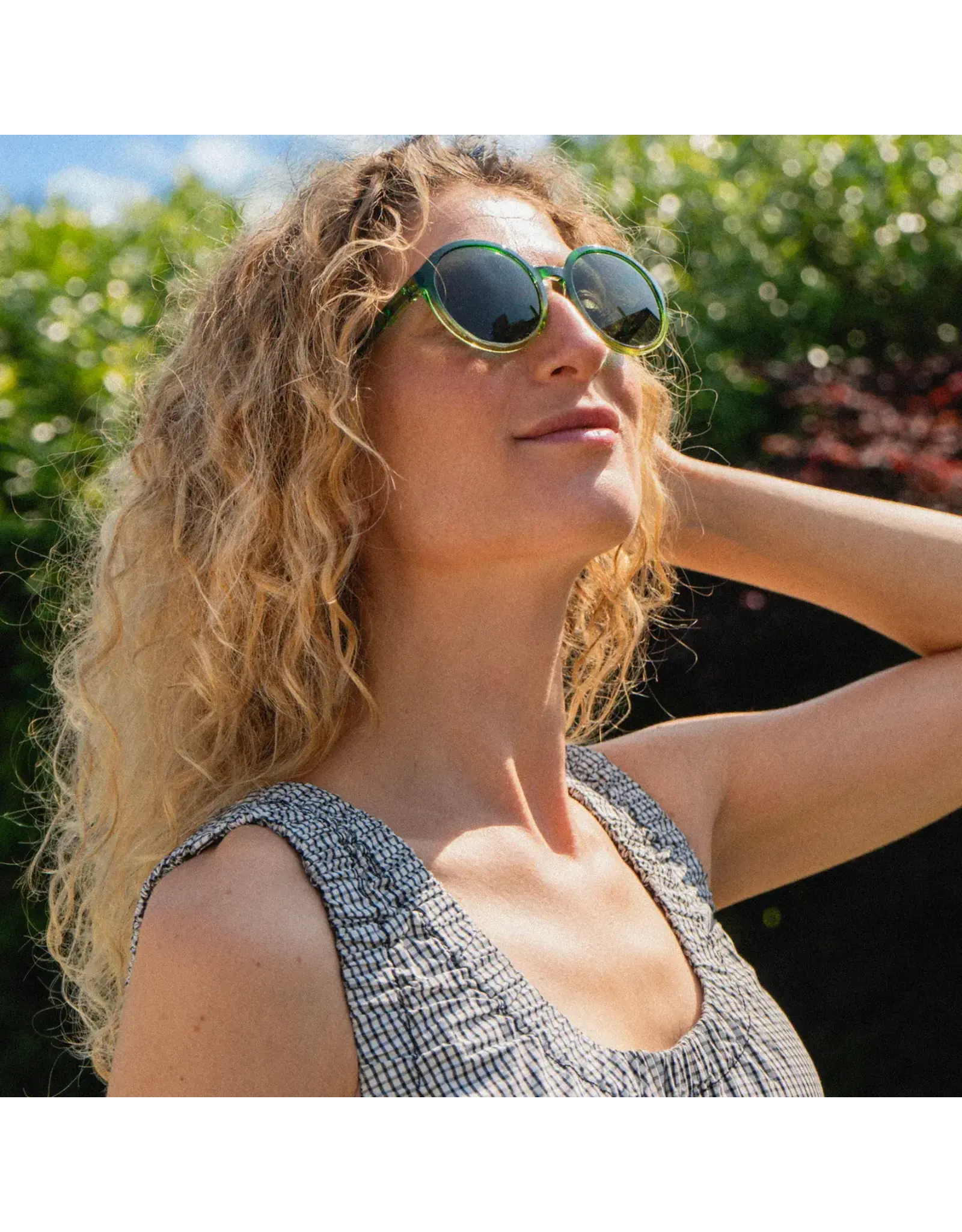 Have a look Zonnebril, Diva - Green fade