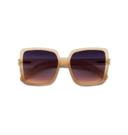 Have a look Zonnebril, Square XL - Beige