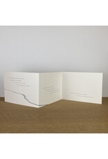 Marlies Verdoodt Wenskaart - Hoe missen blijft doorschemeren - Dubbele kaart + Envelop