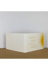 Marlies Verdoodt Wenskaart - Vandaag mag de zon wat harder schijnen - Dubbele kaart + Envelop