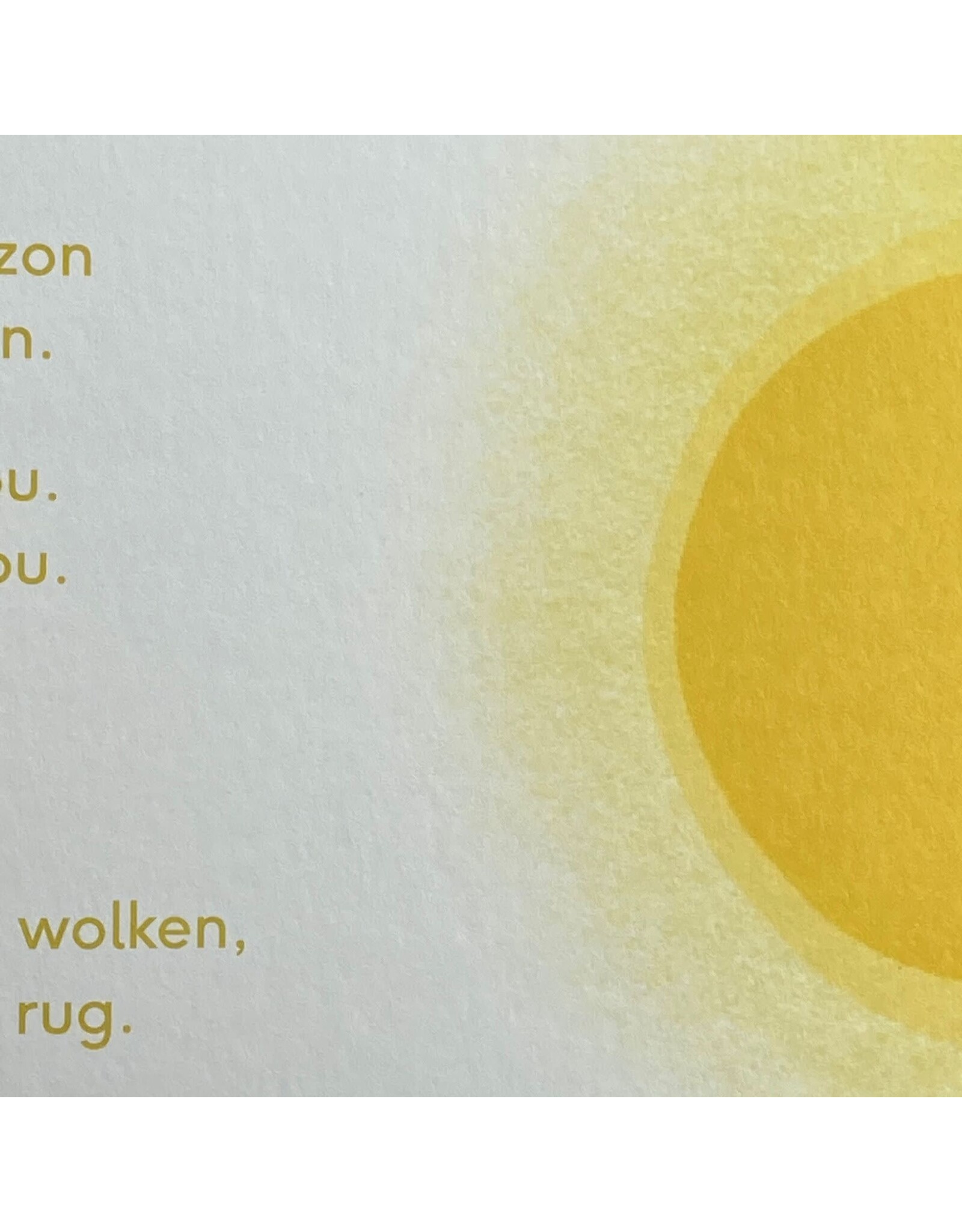 Marlies Verdoodt Wenskaart - Vandaag mag de zon wat harder schijnen - Dubbele kaart + Envelop