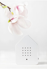 Zwitscherbox Zwitscherbox Wit - Geluiden: Merel  - B 11 x H 14,5 x D 3,5 cm