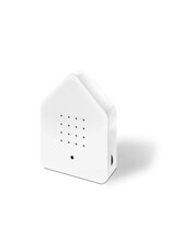 Zwitscherbox Zwitscherbox Wit - Geluiden: Merel  - B 11 x H 14,5 x D 3,5 cm