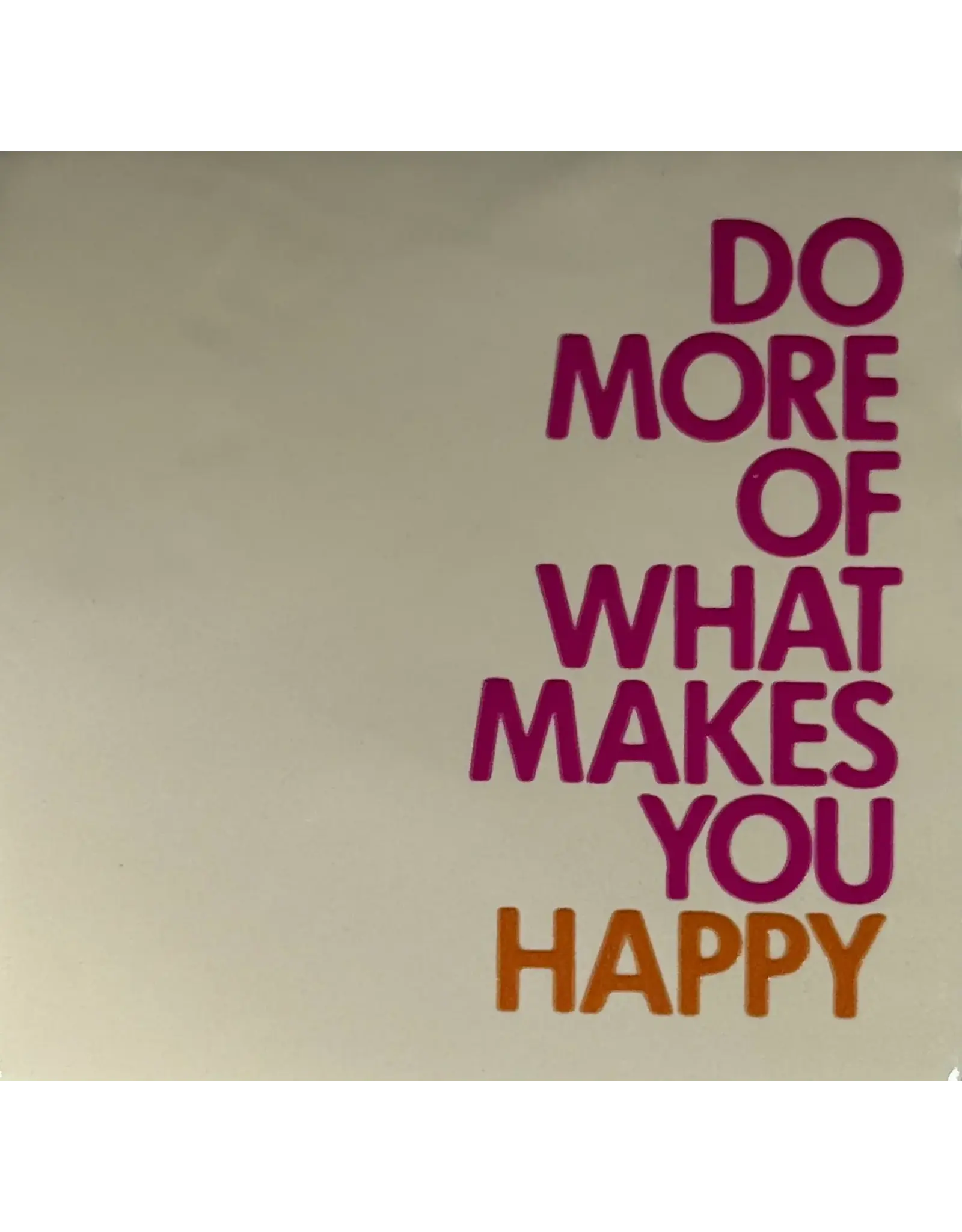 Yett Tegeltje - Do more of what makes..., Crème/Knalroze - 10x10