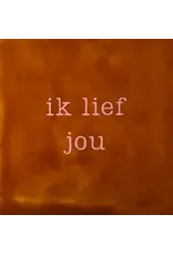 Yett Tegeltje - Ik lief jou, Terra/Zalm - 10x10