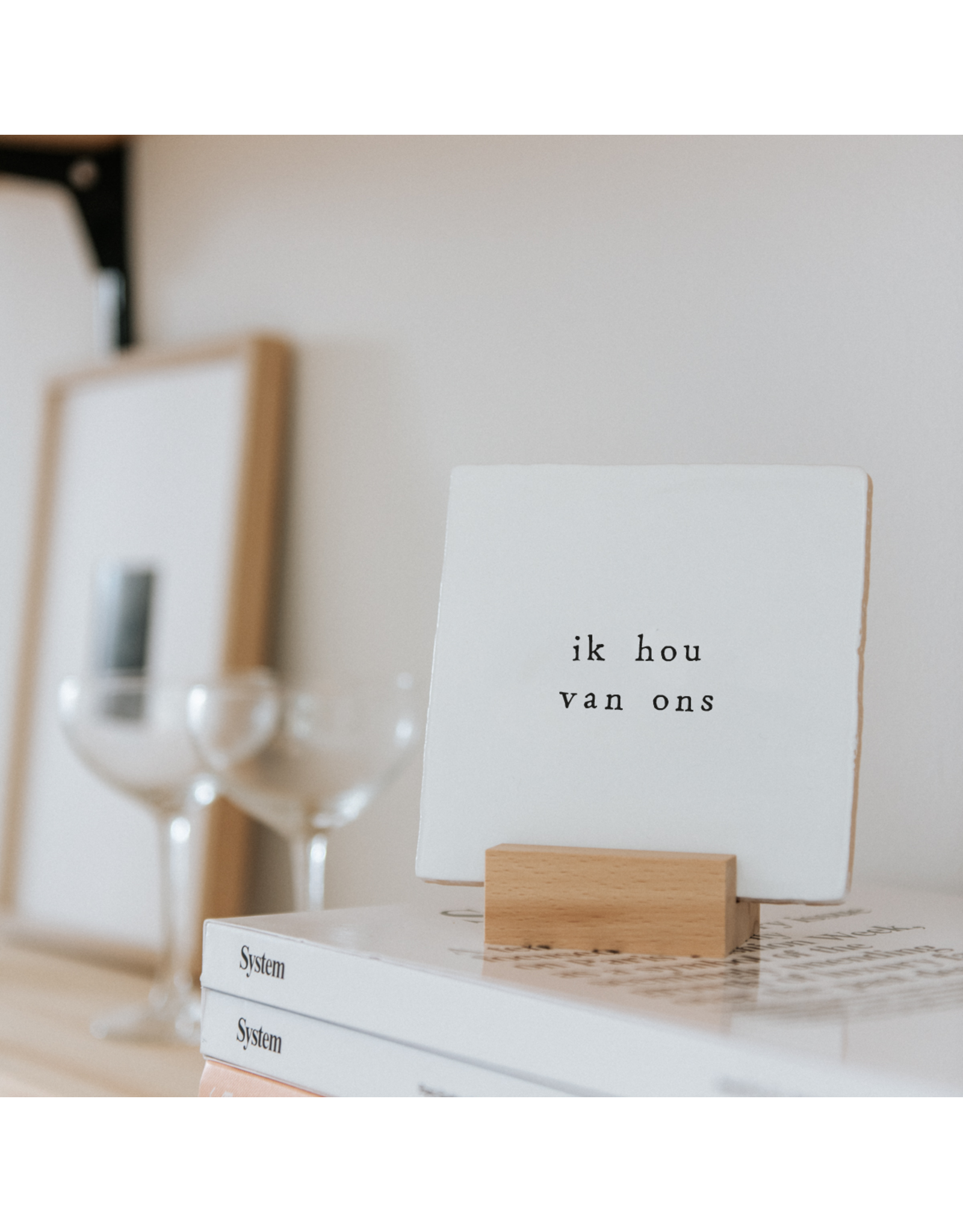 Ikpakjein Tegel - Ik hou van ons - 13 x 13