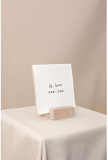 Ikpakjein Tegel - Ik hou van ons - 13 x 13