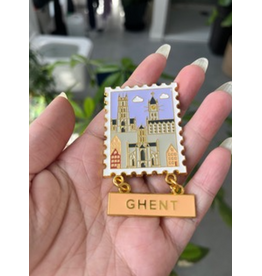 Door&Door Magneet Ghent met pendants - Enamel - Pastel