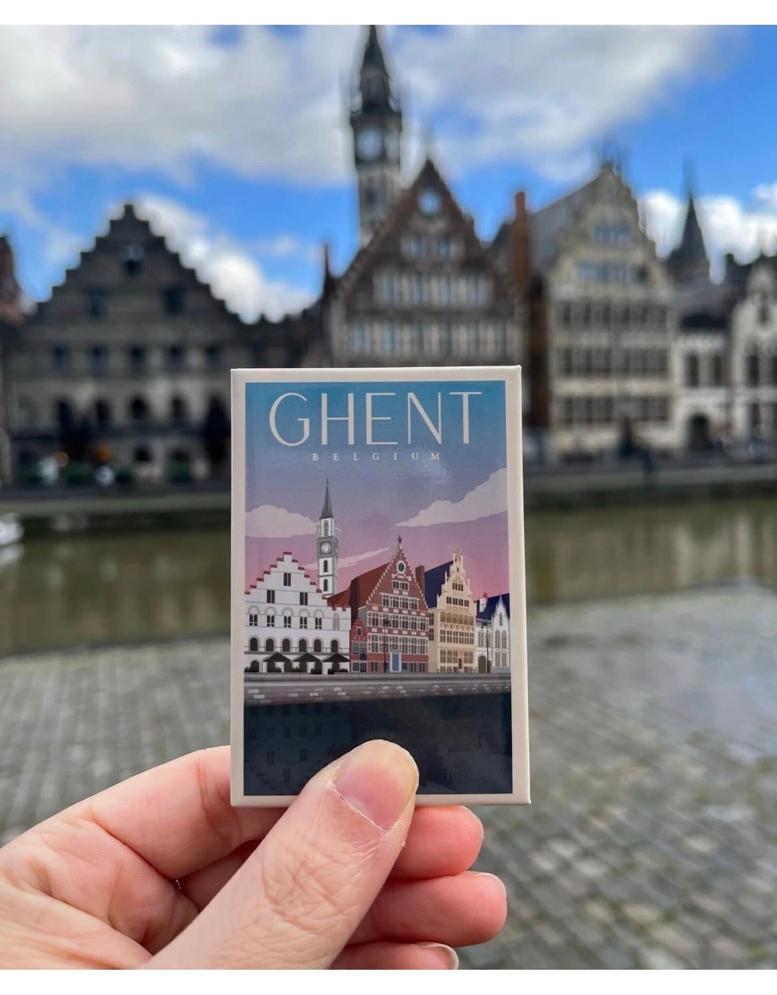 Door&Door Magneet - Graslei