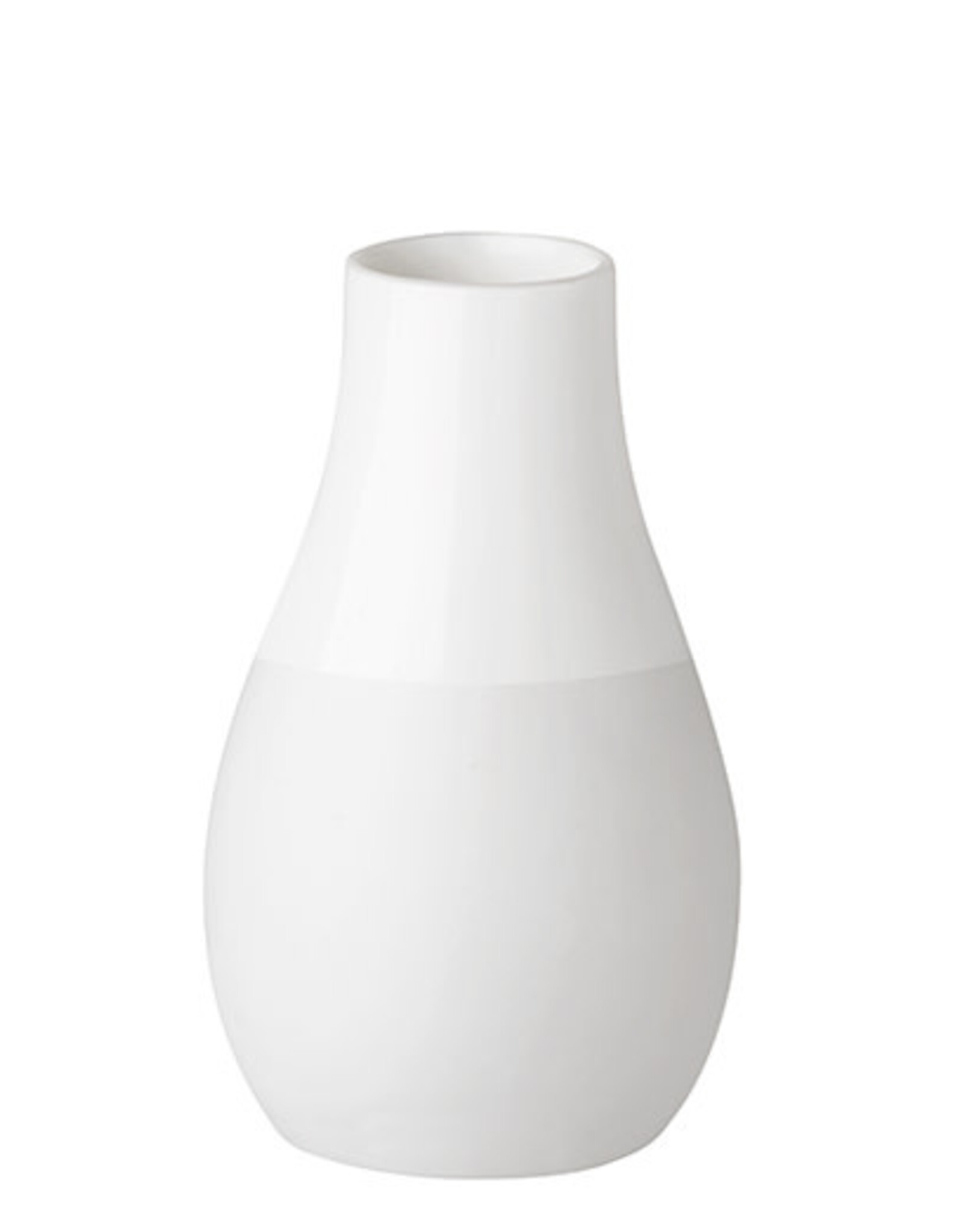 Raeder Plukselvaasjes Wit - Set v 4 - Hoogte 4- 8 cm