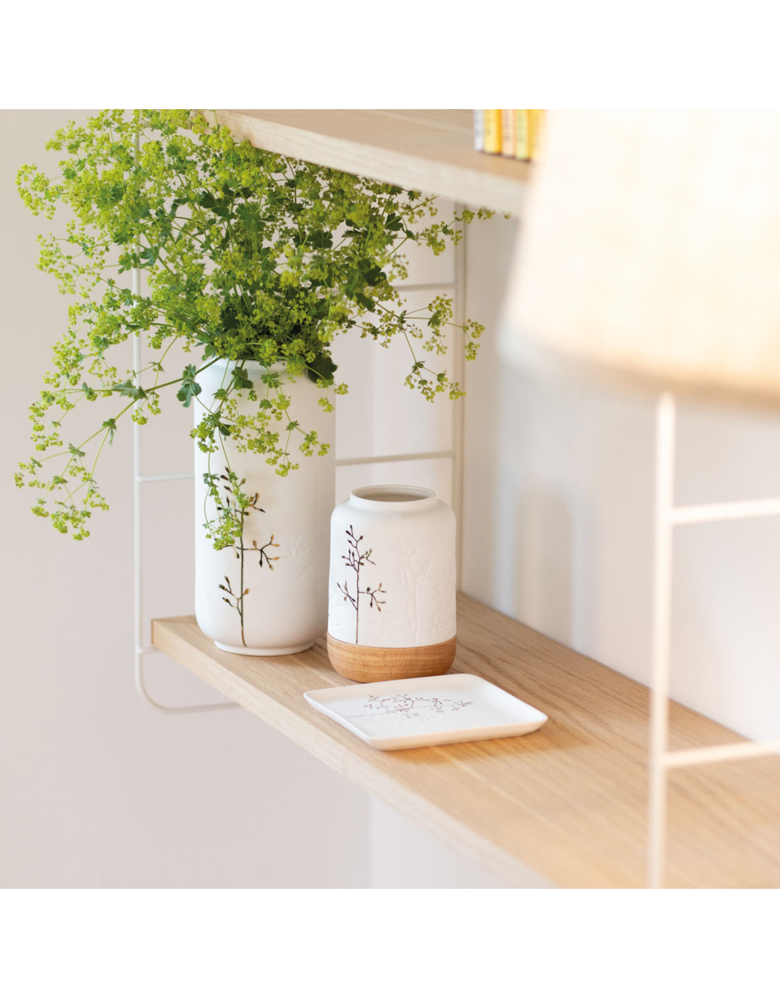 Raeder Theelicht L, Gouden Tak - Ø 9 x 13 cm