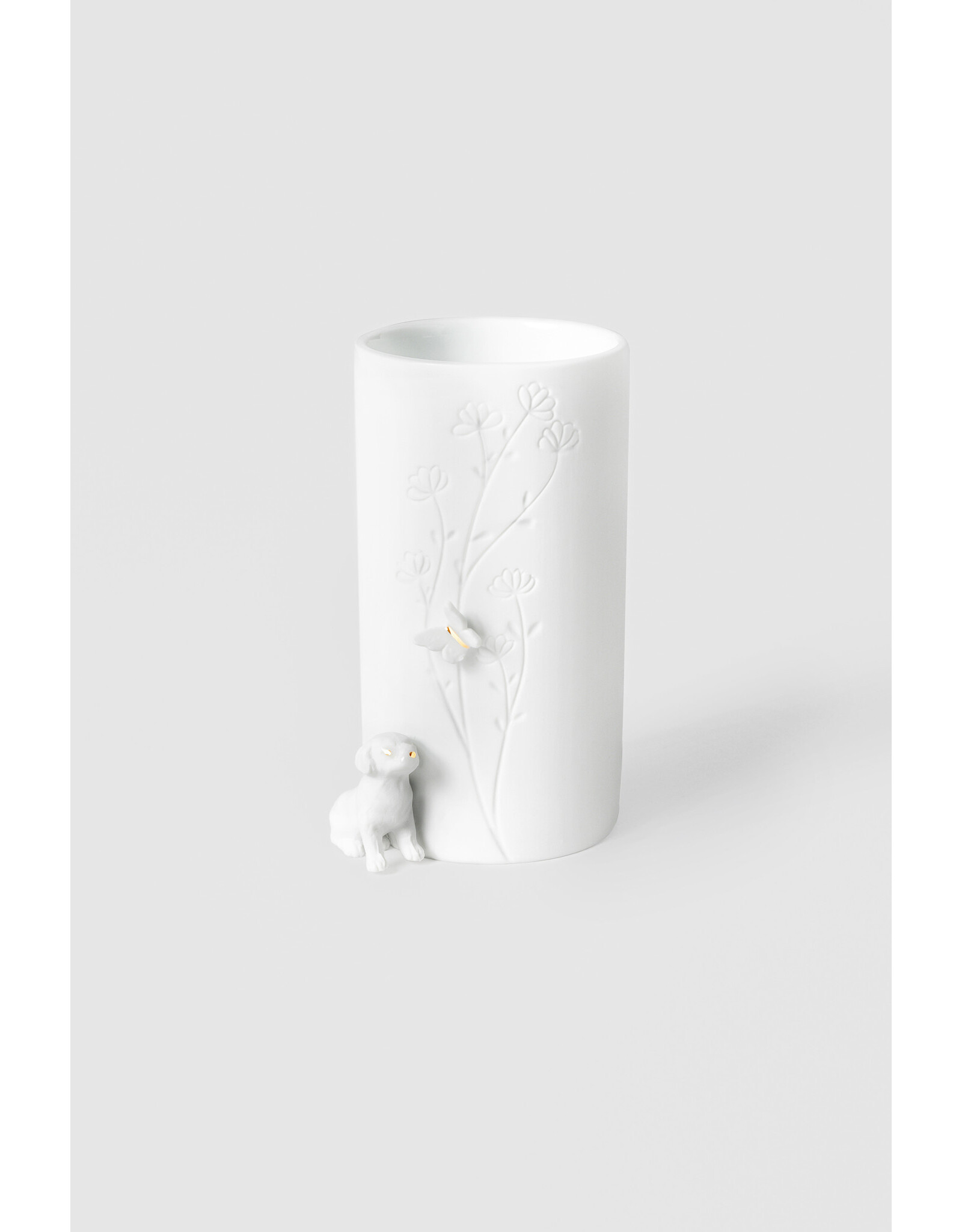 Raeder Vaas - Zittend Hondje - Ø 7 x 13 cm