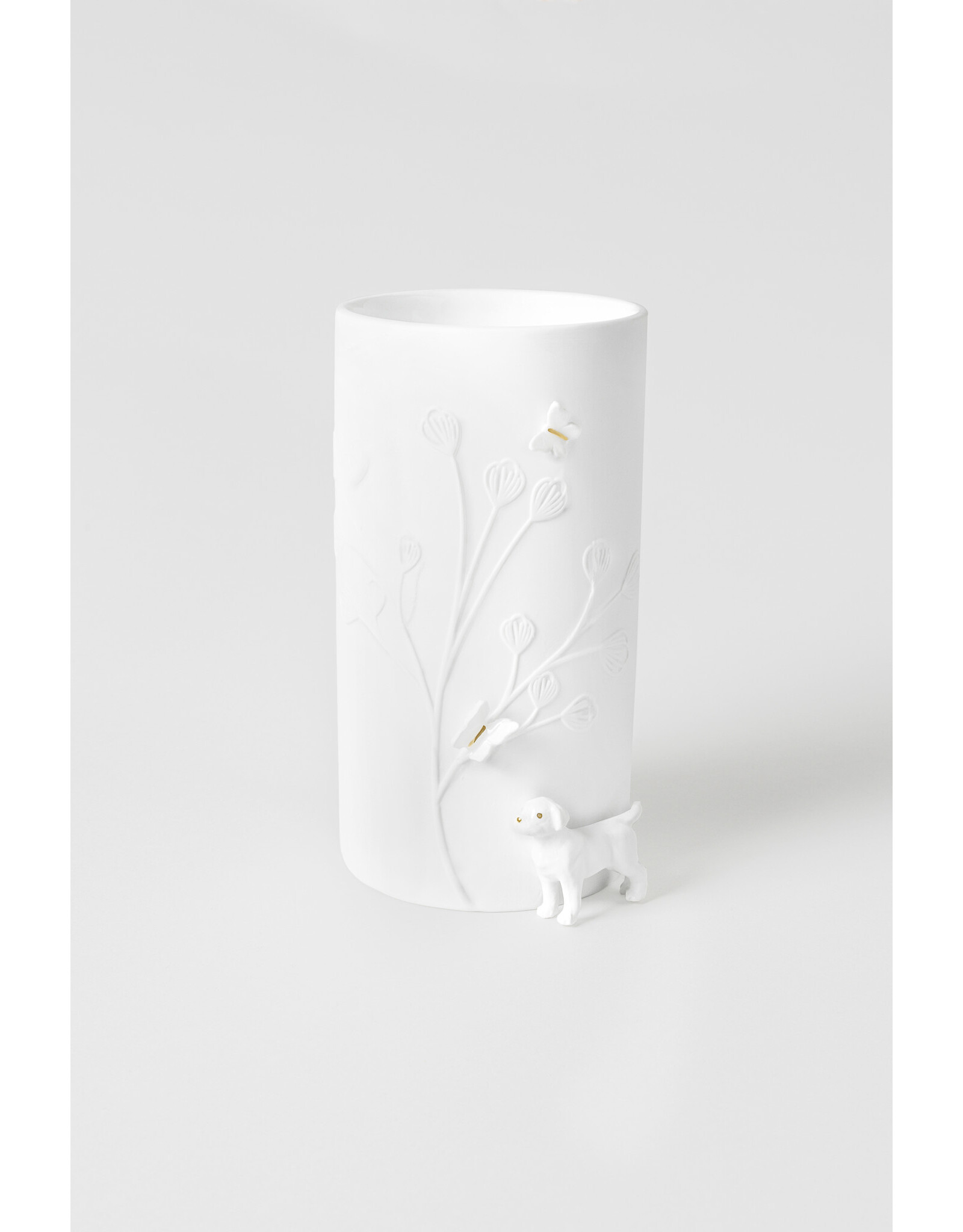 Raeder Vaas - Staand Hondje - Ø 9 x 17cm