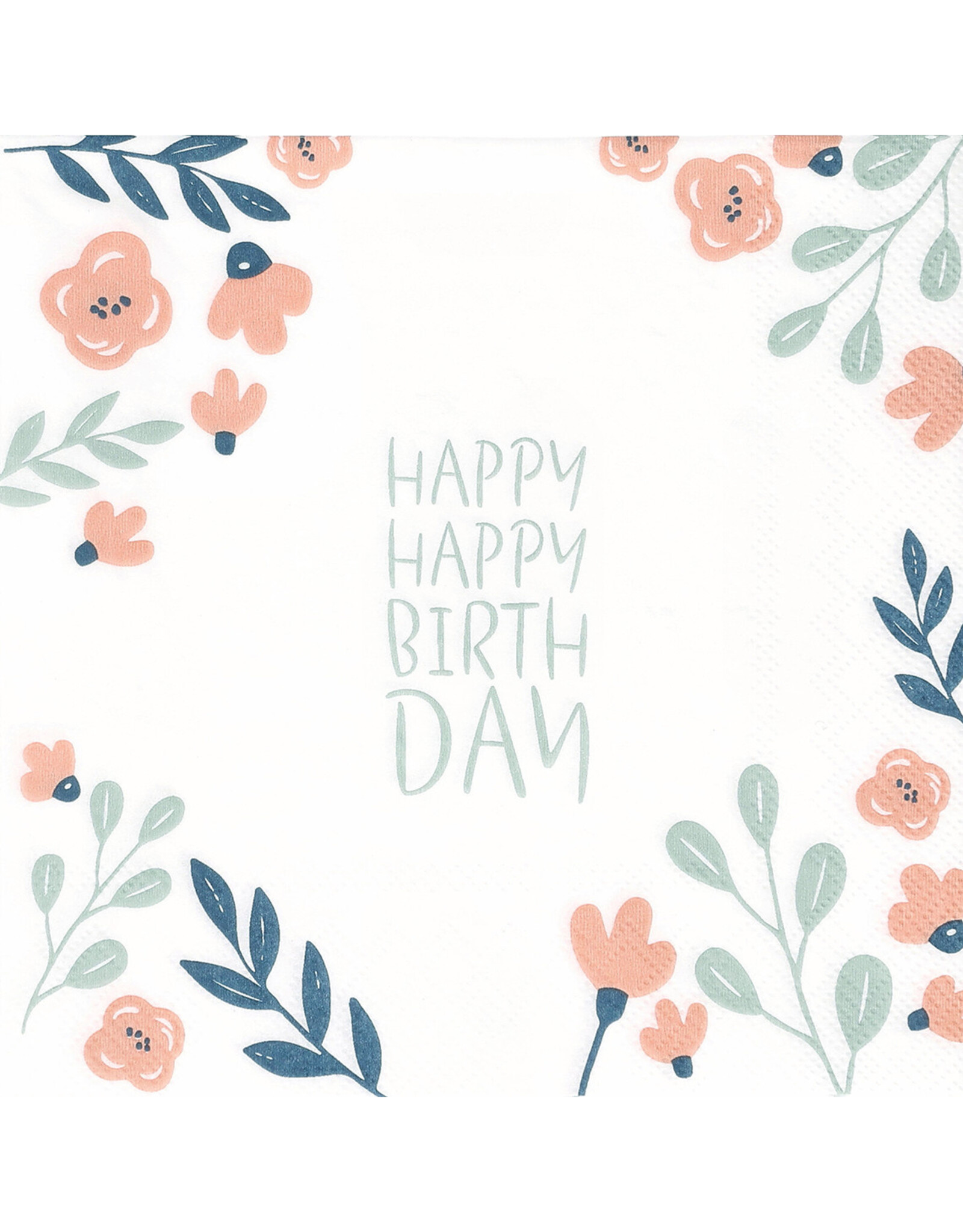 Raeder Servetten - Happy Happy Birthday