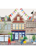 Storytiles Mini Tegel / Magneet - Mus in een Plas