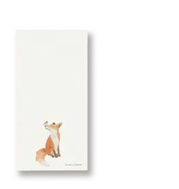 Tucán y limón Notitieblokje - Vosje met Roodborstje - 10,5x14,8 cm - 50pg