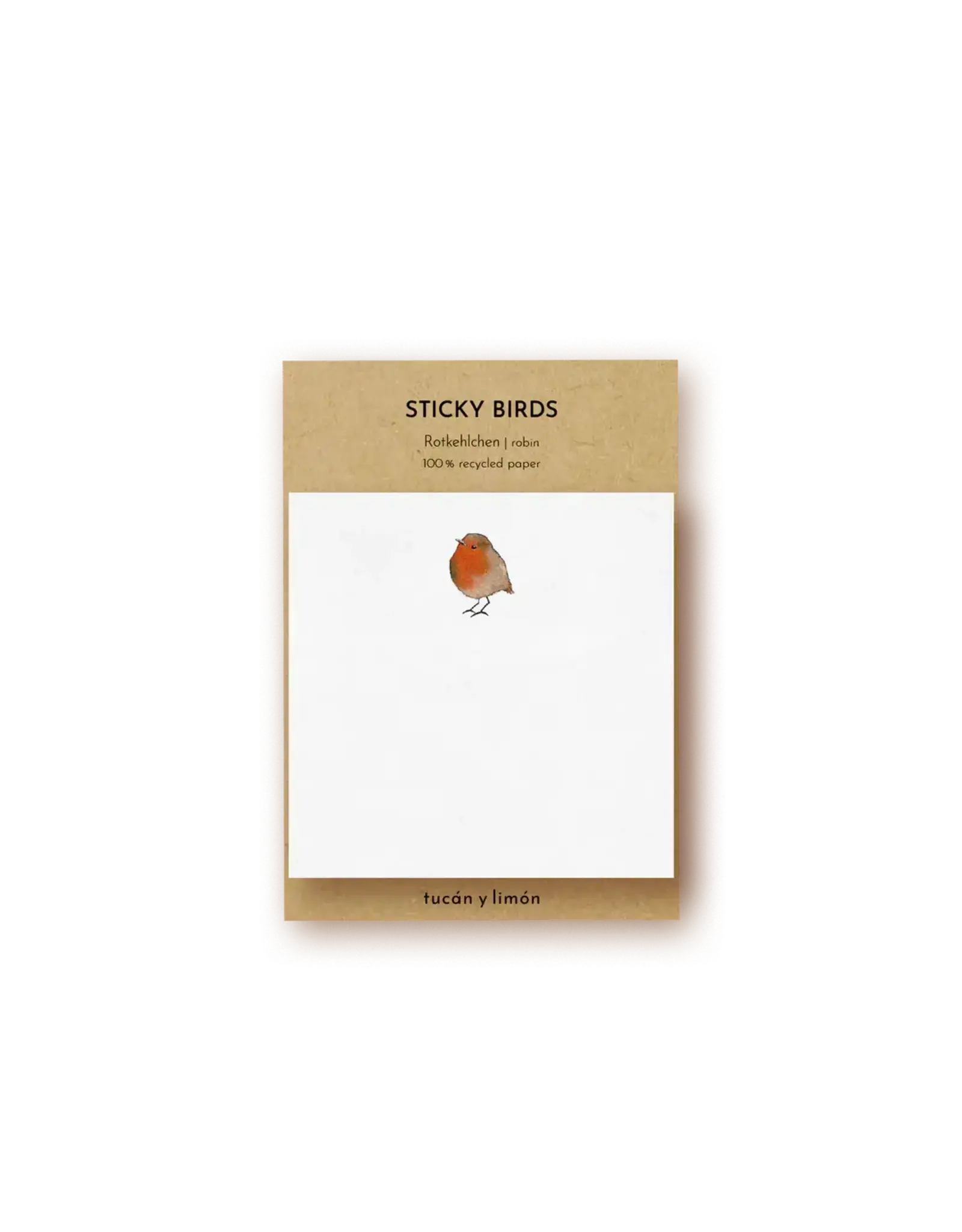 Tucán y limón Sticky Notes - Roodborstje - 7x7cm - 50st