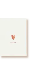 Tucán y limón Wenskaart - Hartje, Life is heart - Postkaart + Envelop