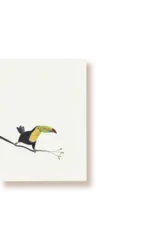 Tucán y limón Wenskaart - Vissende Tucan - Postkaart + Envelop