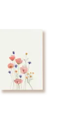 Tucán y limón Wenskaart - Bloemenweide - Postkaart + Envelop