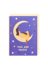 Naomi Wilkonson Wenskaart - You are magic - Dubbele kaart + Envelop