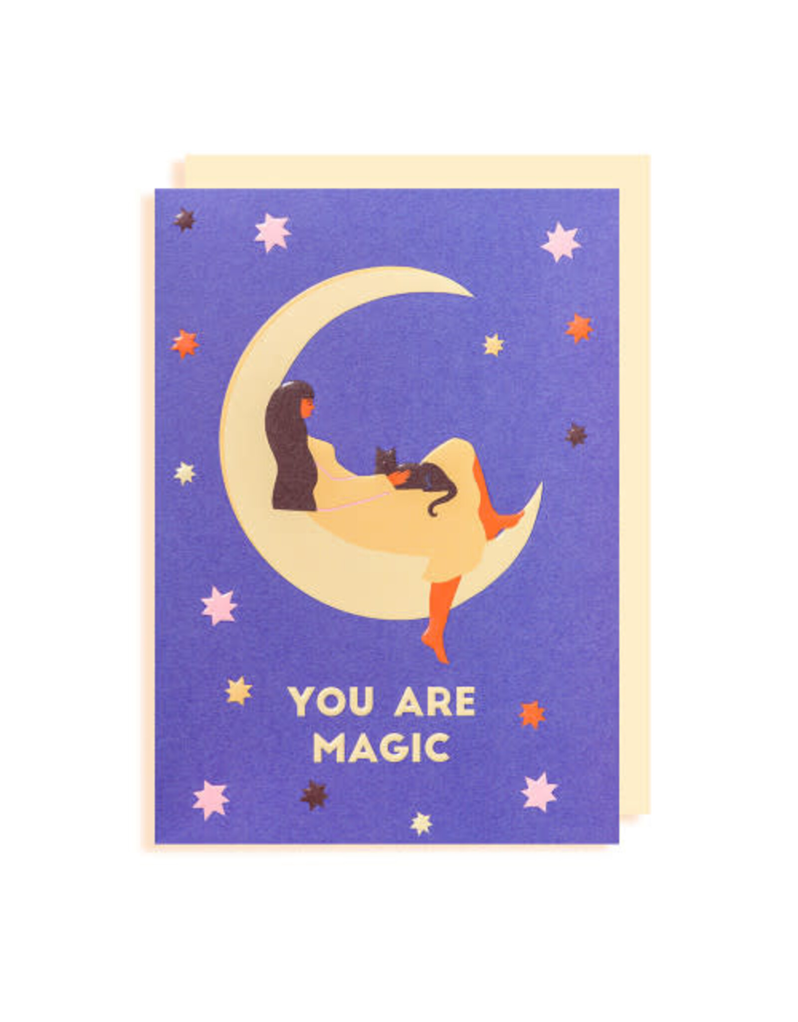 Naomi Wilkonson Wenskaart - You are magic - Dubbele kaart + Envelop