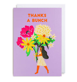 Naomi Wilkonson Wenskaart - Thanks a brunch - Dubbele kaart + Envelop