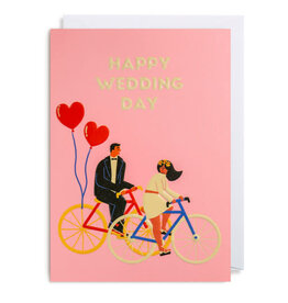 Naomi Wilkonson Wenskaart - Wedding Day - Dubbele kaart + Envelop